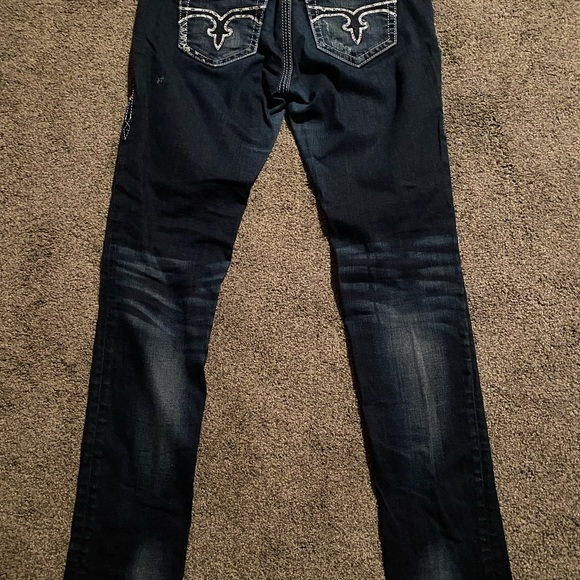 Rock Revival Erin easy skinny jeans sz 26 - Picture 9 of 13